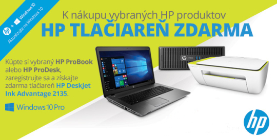 HP tlaciaren Zadarmo