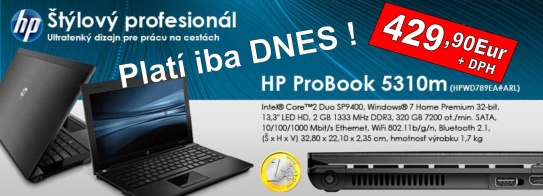 HPProBook5310AkciaONEDAY