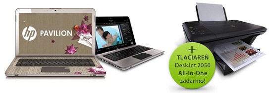 HP Pavilion plus tlaciaren