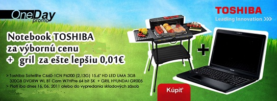 Toshiba NB plus gril