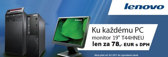 Lenovo PC plus monitor