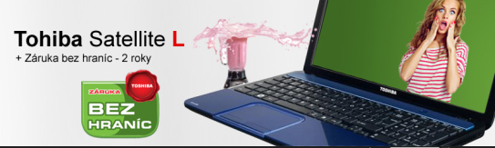 Toshiba + 2 roky bez hranic