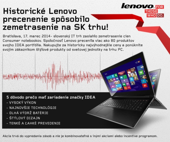 Lenovo historicke precenenie web